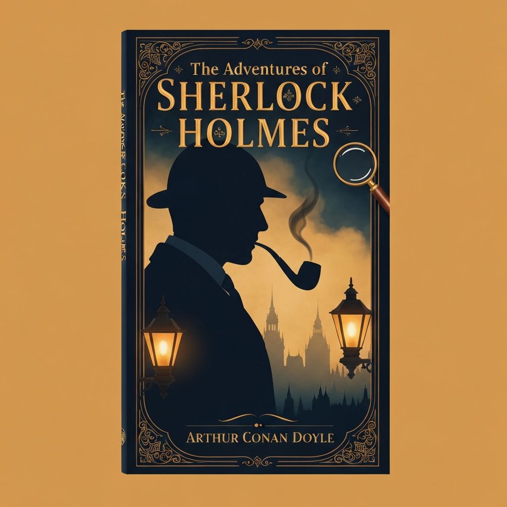 Cover of The Adventures of Sherlock Holmes by Arthur Conan Doyle